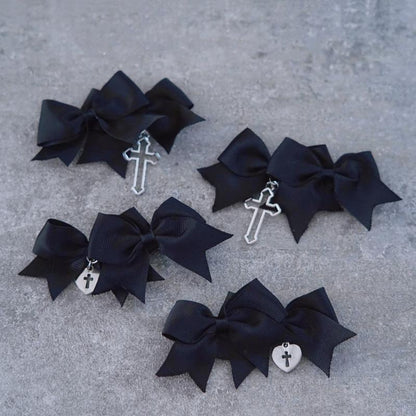 Strange Sugar - Gothic Lolita Cross bows headdress