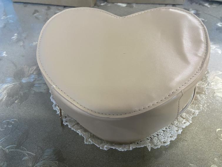 Cocoa Jam - Sweet Lolita Handbag Handmade Woven Heart Shape Crossbody Bag