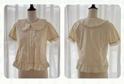 Sweet Dream Sheep - Chocolate Bear - Sweet Lolita Salopette High Waist Dress