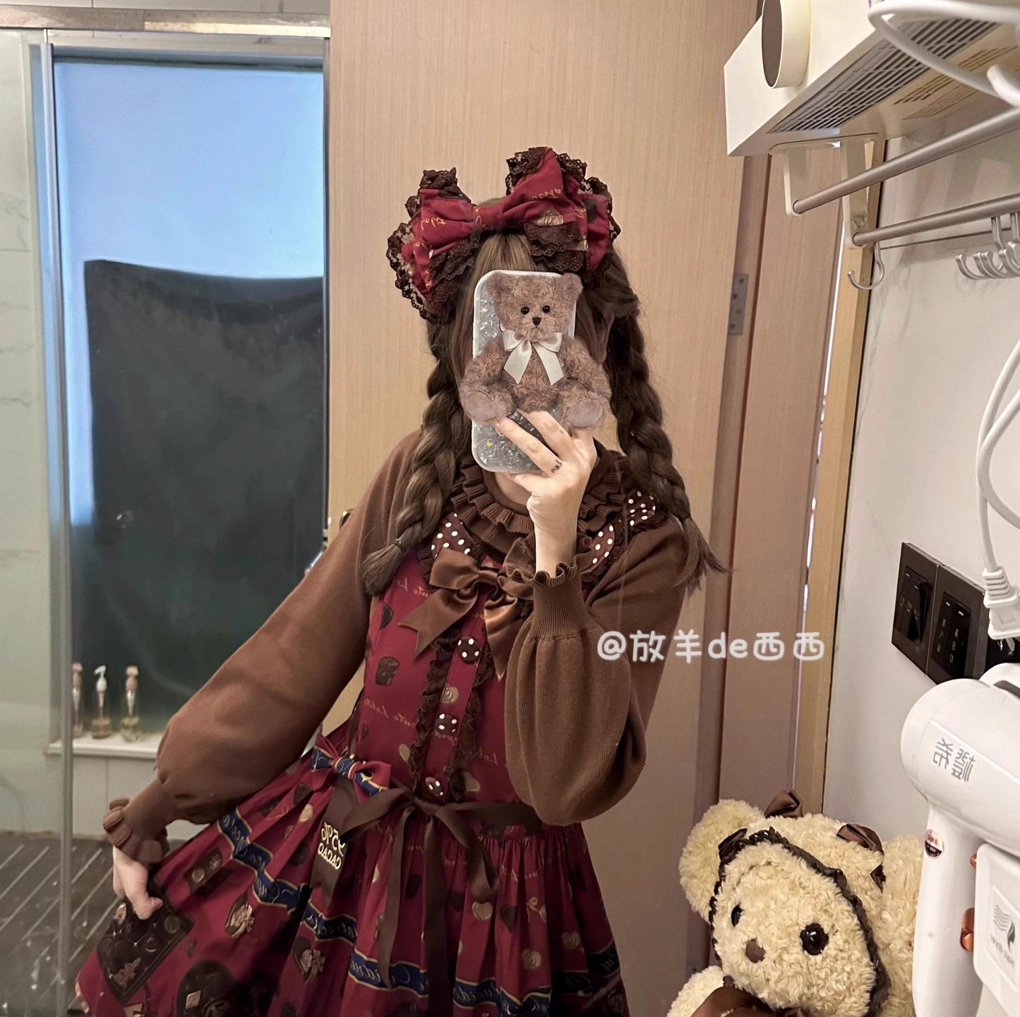 Sissy the shepherd - Sweet Lolita Sweater Autumn and Winter Lolita Innerwear