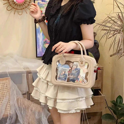 Morning Glory - Kawaii Lolita Bag Cherry Biscuit Shoulder Crossbody Handbag