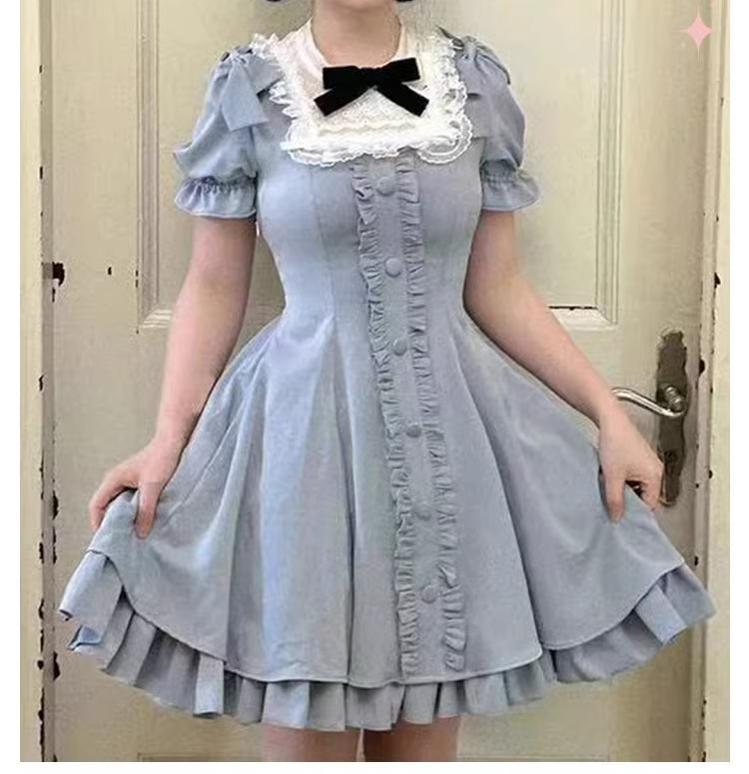 Sweet Wood - Plus Size Lolita OP Dress Summer Dress