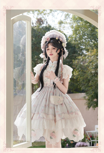 Bramble Rose - Exquisite Luo Shen - Qi Lolita OP Dress Chinese Style Lolita JSK
