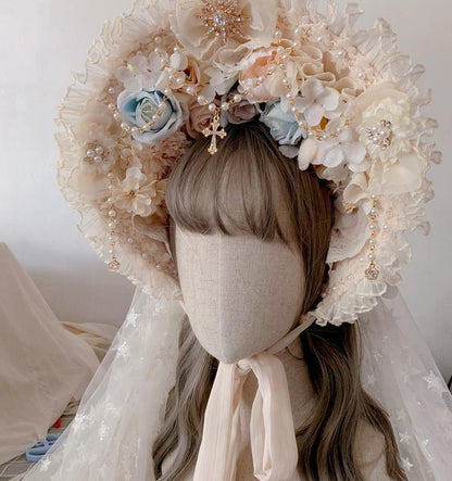 Cat Fairy - Gorgeous Lolita Tea Party Necklace, High Heels Shoes and BNT Hat