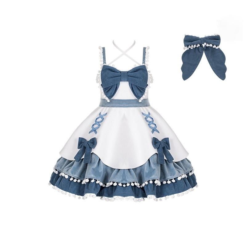 With PUJI - Confession Function - Wool Kawaii Lolita JSK Dress Suit