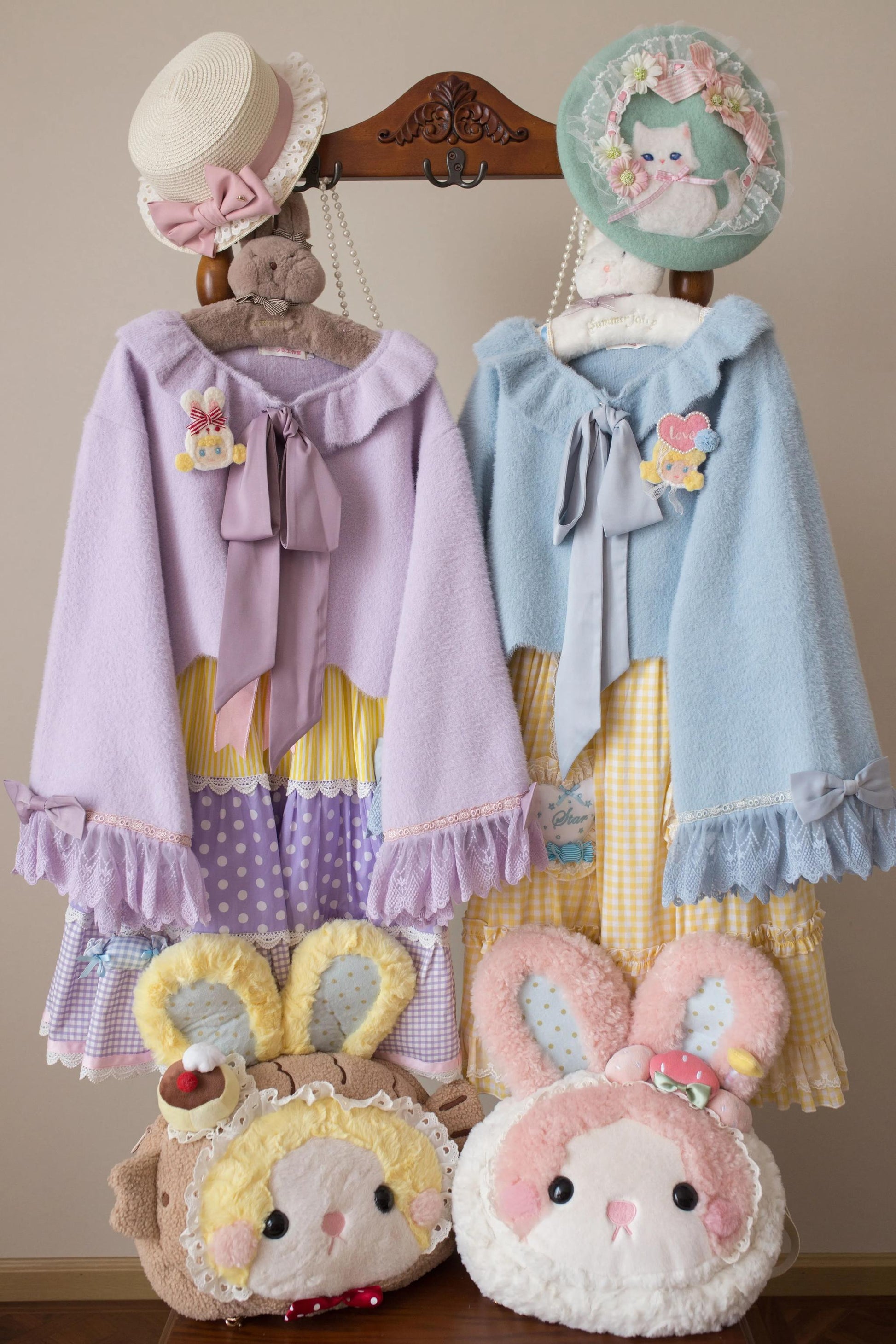 MIST - Qian's Letter - Sweet Lolita Sweater Winter Cardigan Coat