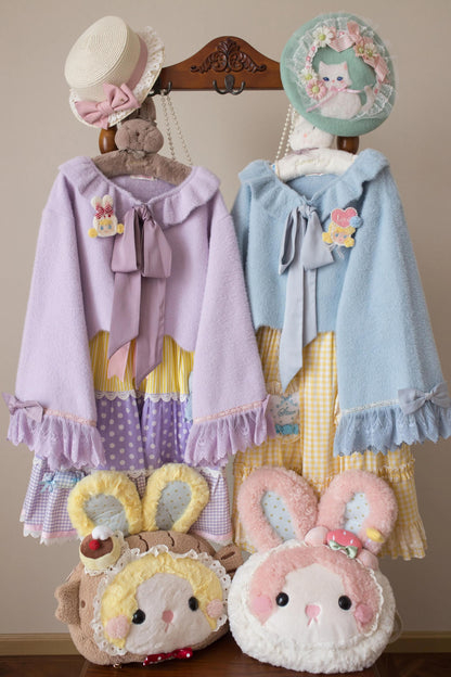 MIST - Qian's Letter - Sweet Lolita Sweater Winter Cardigan Coat