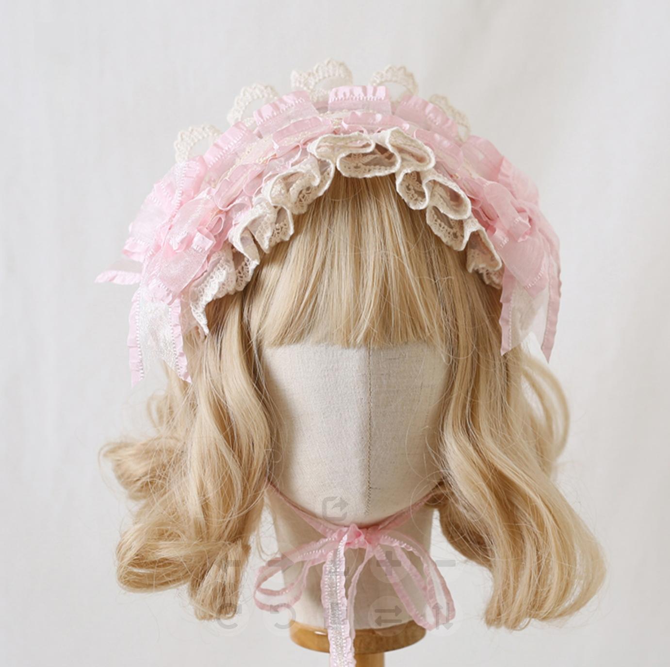 Xiaogui - Mood Limited - Elegant Lolita Headdress Bow Lace KC