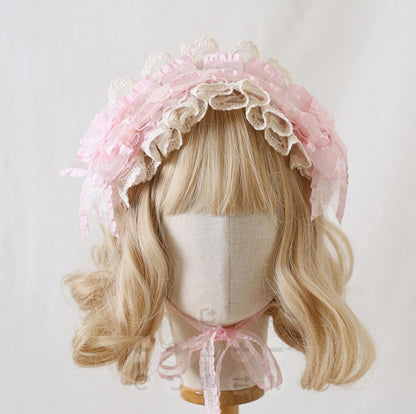 Xiaogui - Mood Limited - Elegant Lolita Headdress Bow Lace KC