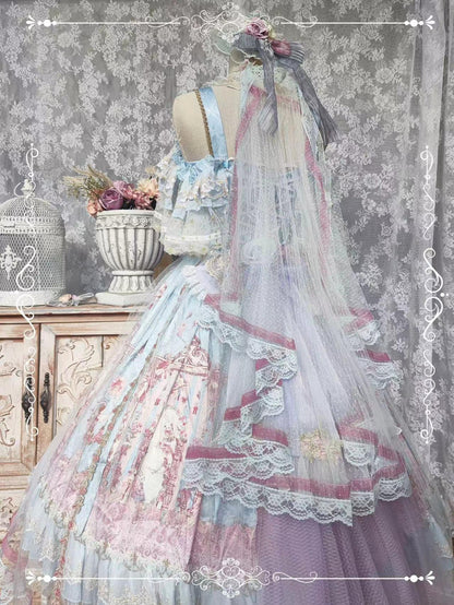 Garden Cat - Gorgeous Lolita JSK Dress Wedding Lolita Dress
