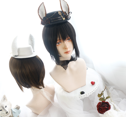 PippiPalace - Deacon - Ouji Lolita Short Daily Wig