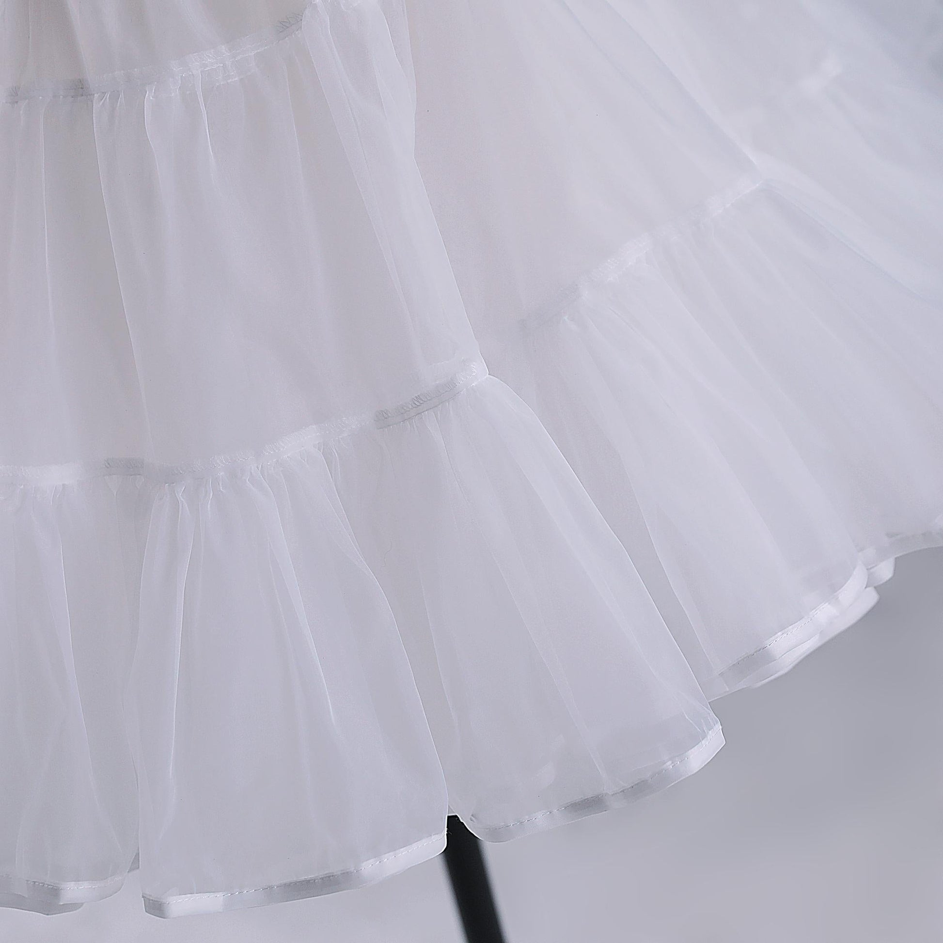Noloria by 42Lolita -Upgraded 17.7 (45 cm) Organza Lolita Puffy Petticoat"
