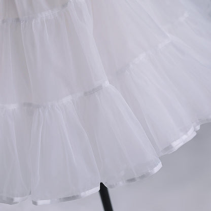 Noloria by 42Lolita -Upgraded 17.7 (45 cm) Organza Lolita Puffy Petticoat"