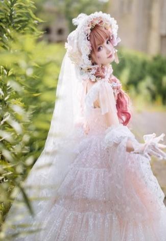 Cat Fair - Sakura Girl - Wedding Lolita Hair Accessories Bridal Hat Veil