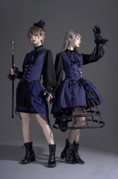 CastleToo - Evil Twins - Ouji Lolita Vest Set