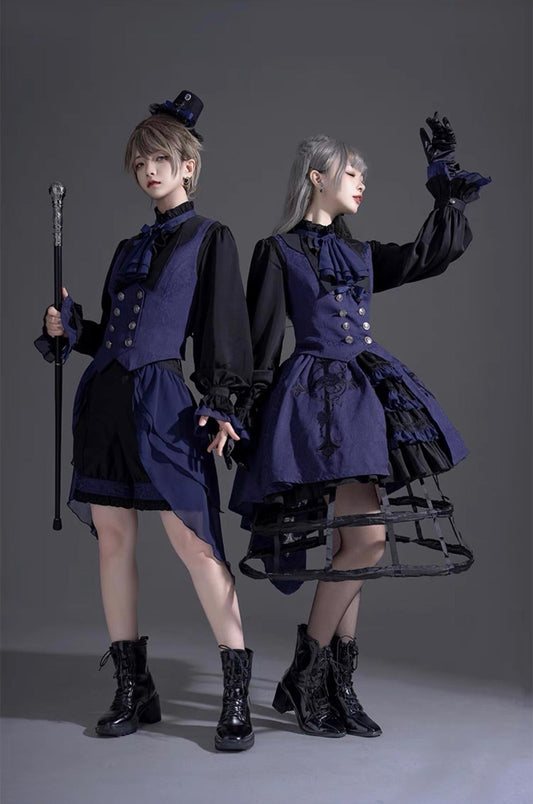 CastleToo - Evil Twins - Ouji Lolita Vest Set