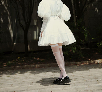 Lace Garden - Cool Summer - Vintage Lolita Victorian Shirt