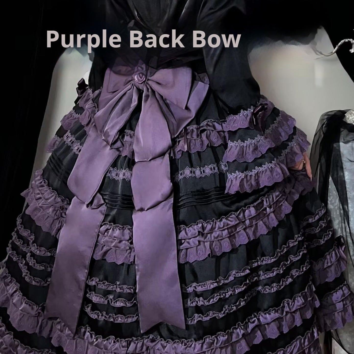 Uncle's Workshop - Stacked - Lolita Accessory Set Hairband Bow Trailing Brooch Choker