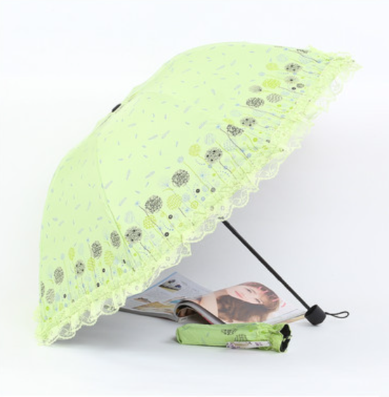 Qiteng - Daily Lolita Lace Princess Sunshade Parasol