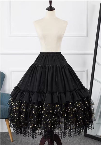 Manyiluo - Starry Dream River - Wedding Lolita Violent Adjustable Fishbone Bustle