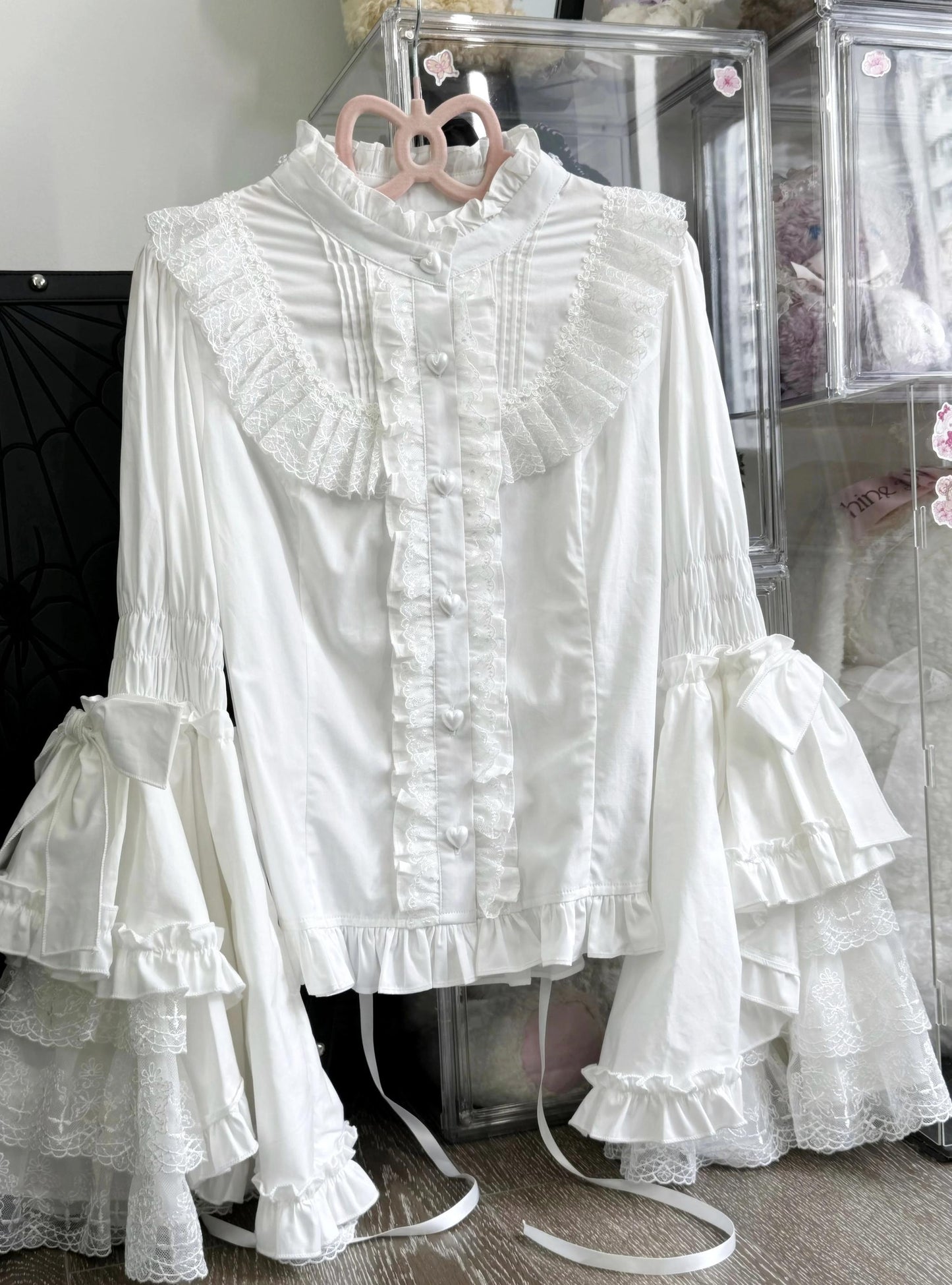 Twilight Zone - Sweet Lolita Blouse Princess Sleeve Shirt Inner Wear