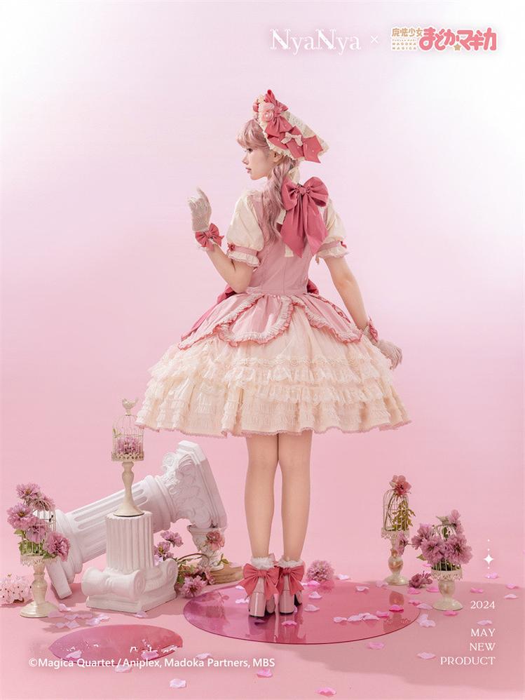NyaNya - IP Collab Dreamy Memories Themed Lolita OP Dress