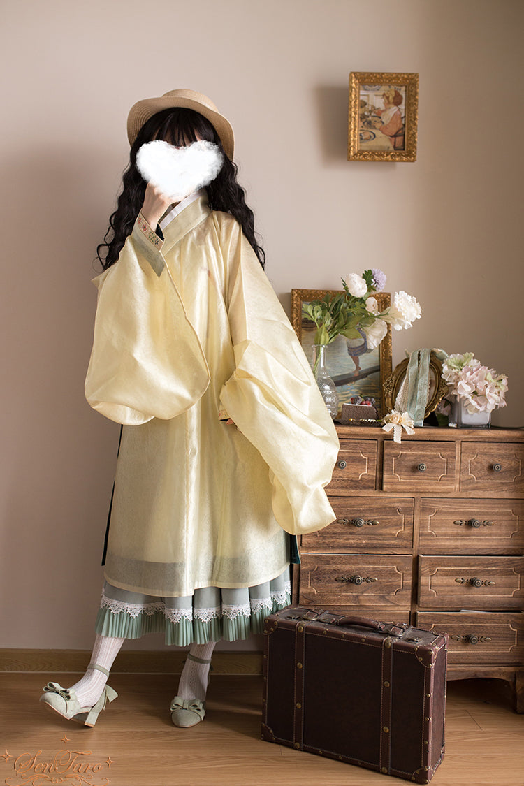 Sentaro - Canneles Elegant Classic High Waist Lolita Skirt