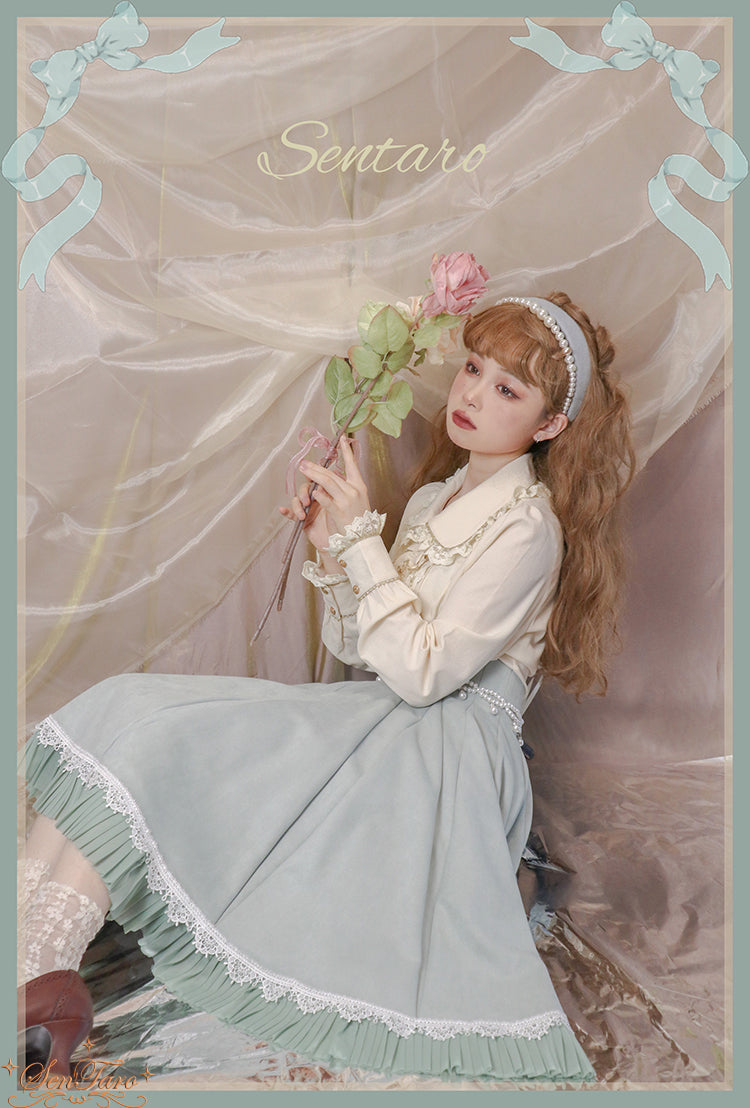 Sentaro - Canneles Elegant Classic High Waist Lolita Skirt