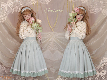 Sentaro - Canneles Elegant Classic High Waist Lolita Skirt