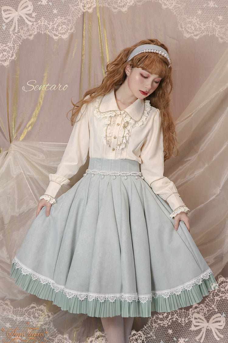 Sentaro - Canneles Elegant Classic High Waist Lolita Skirt