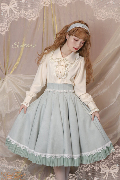 Sentaro - Canneles Elegant Classic High Waist Lolita Skirt