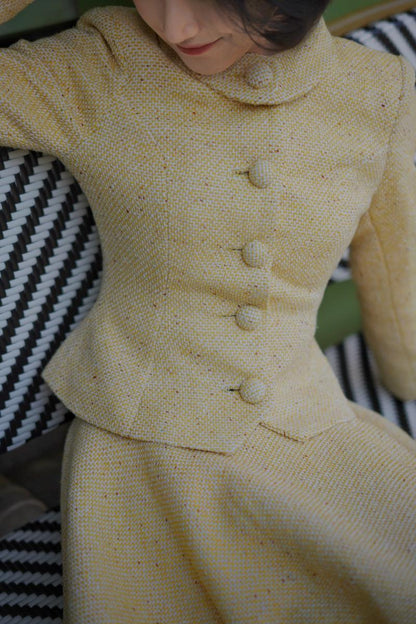 Starlight Lady Tweed Jacket and Tweed Skirt