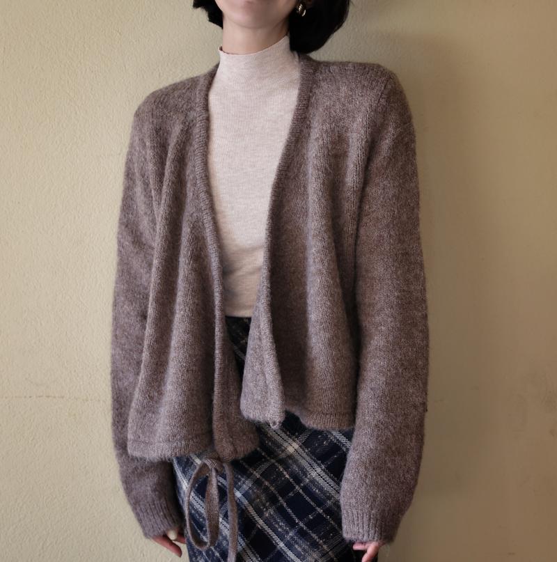 Lady Wool Knit Cardigan