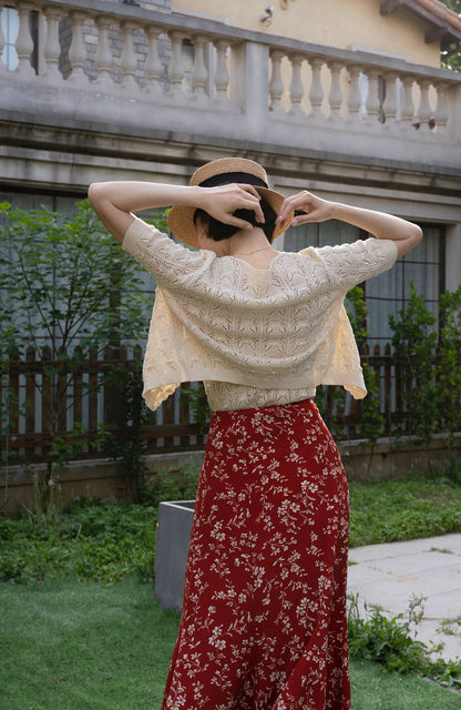 summer knit cardigan