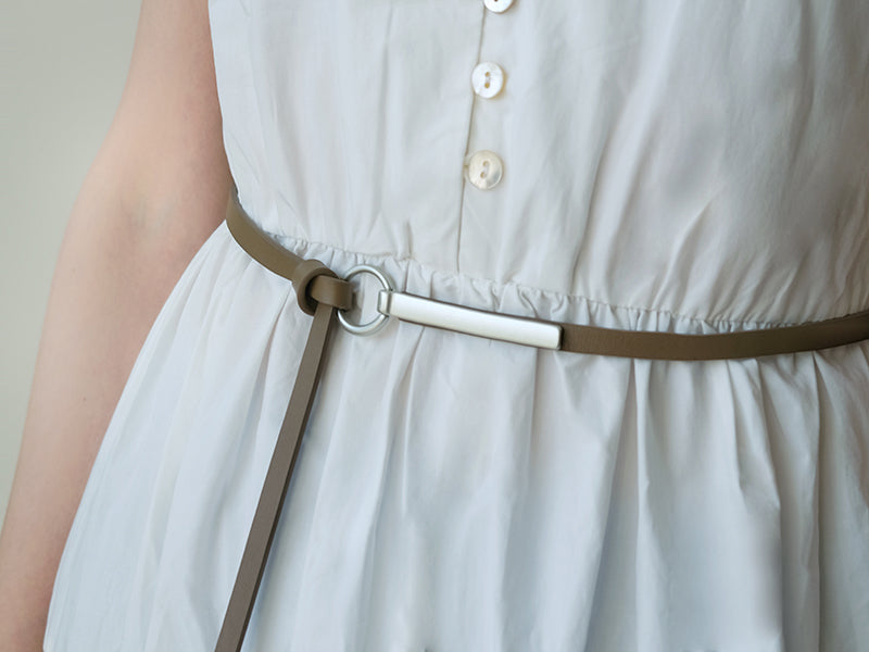 western narrow leather belt