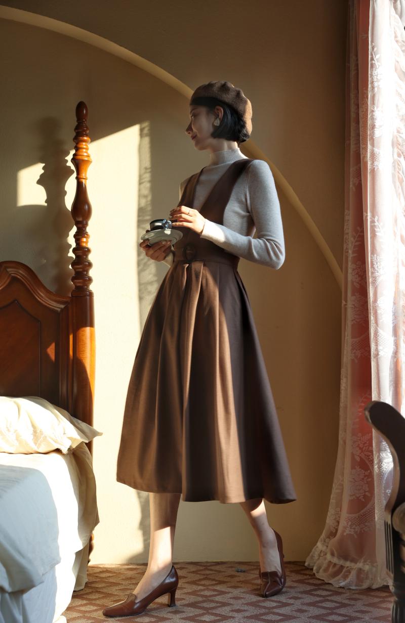 Lady Classical Jumper Skirt