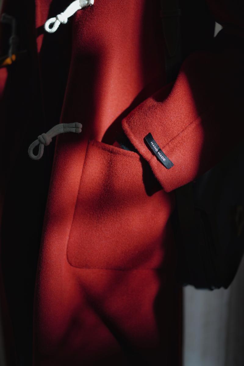 Crimson Lady Classical Duffle Coat