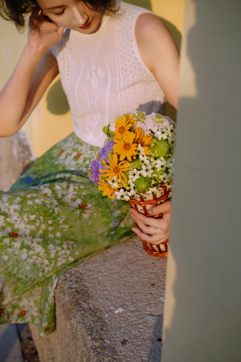 water lily lace sleeveless tank top