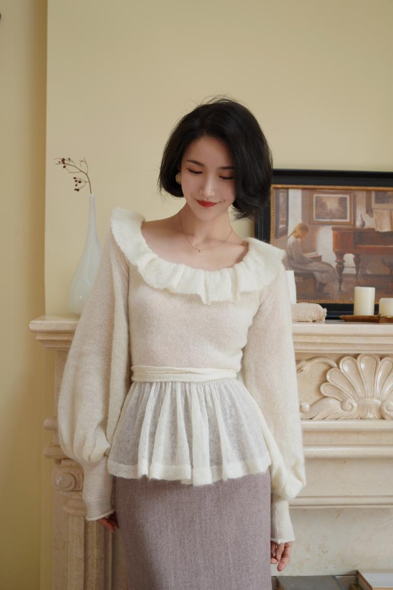 Western Queen's Mohair Knit Top