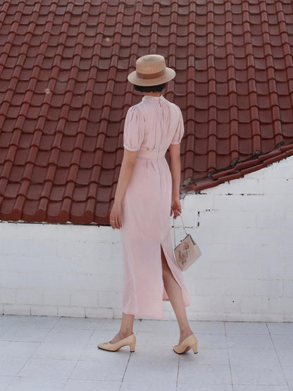 pink lady classical dress