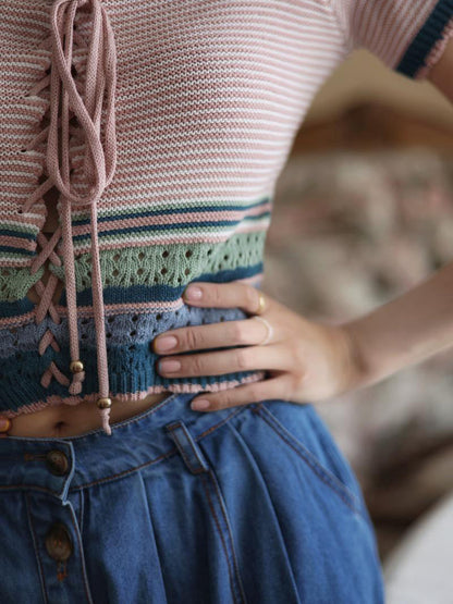 Indigo Blue Lady's Denim Skirt