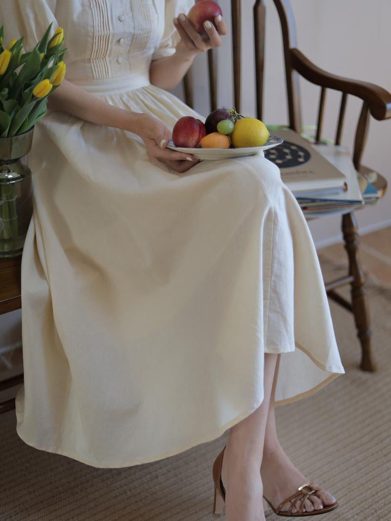 Ivory Lady Hepburn Dress