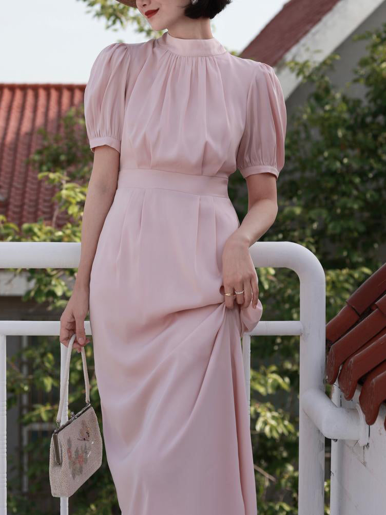 pink lady classical dress