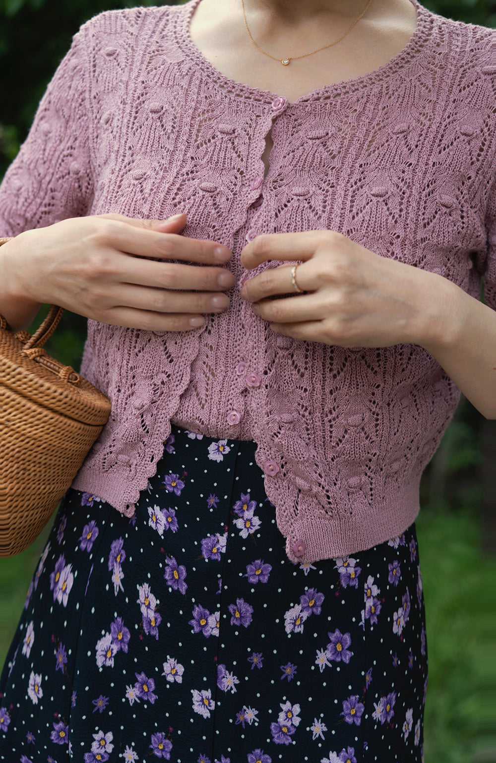 summer knit cardigan