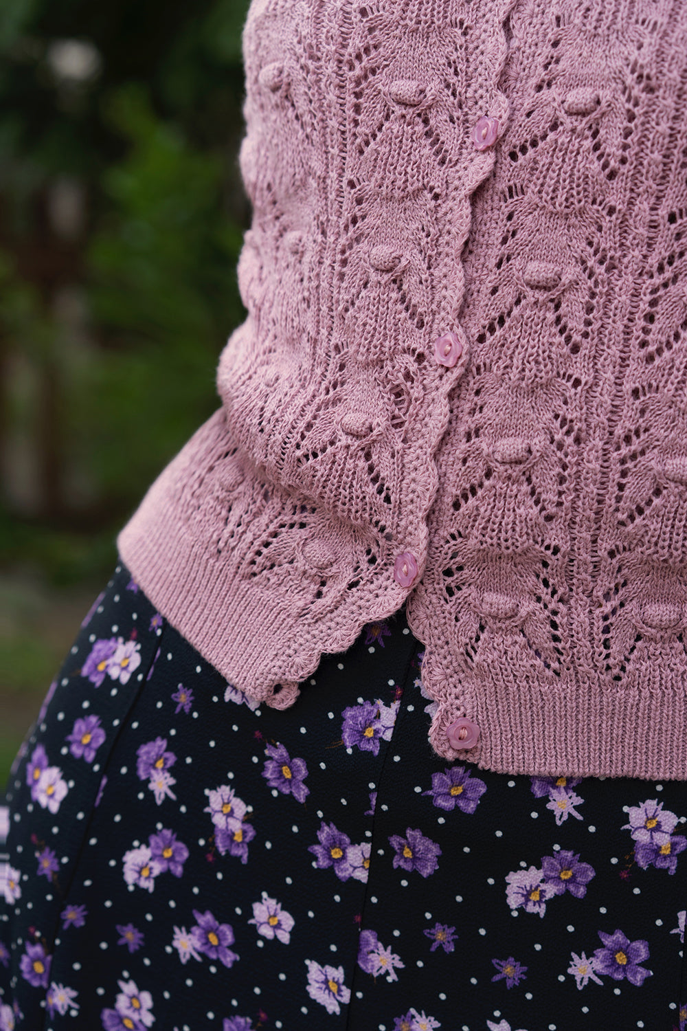 summer knit cardigan