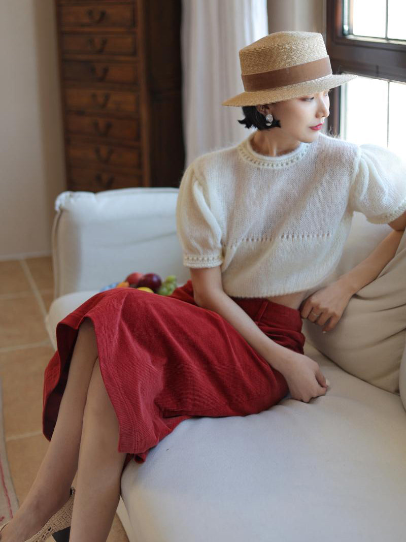 Lady Retro Mohair Knit