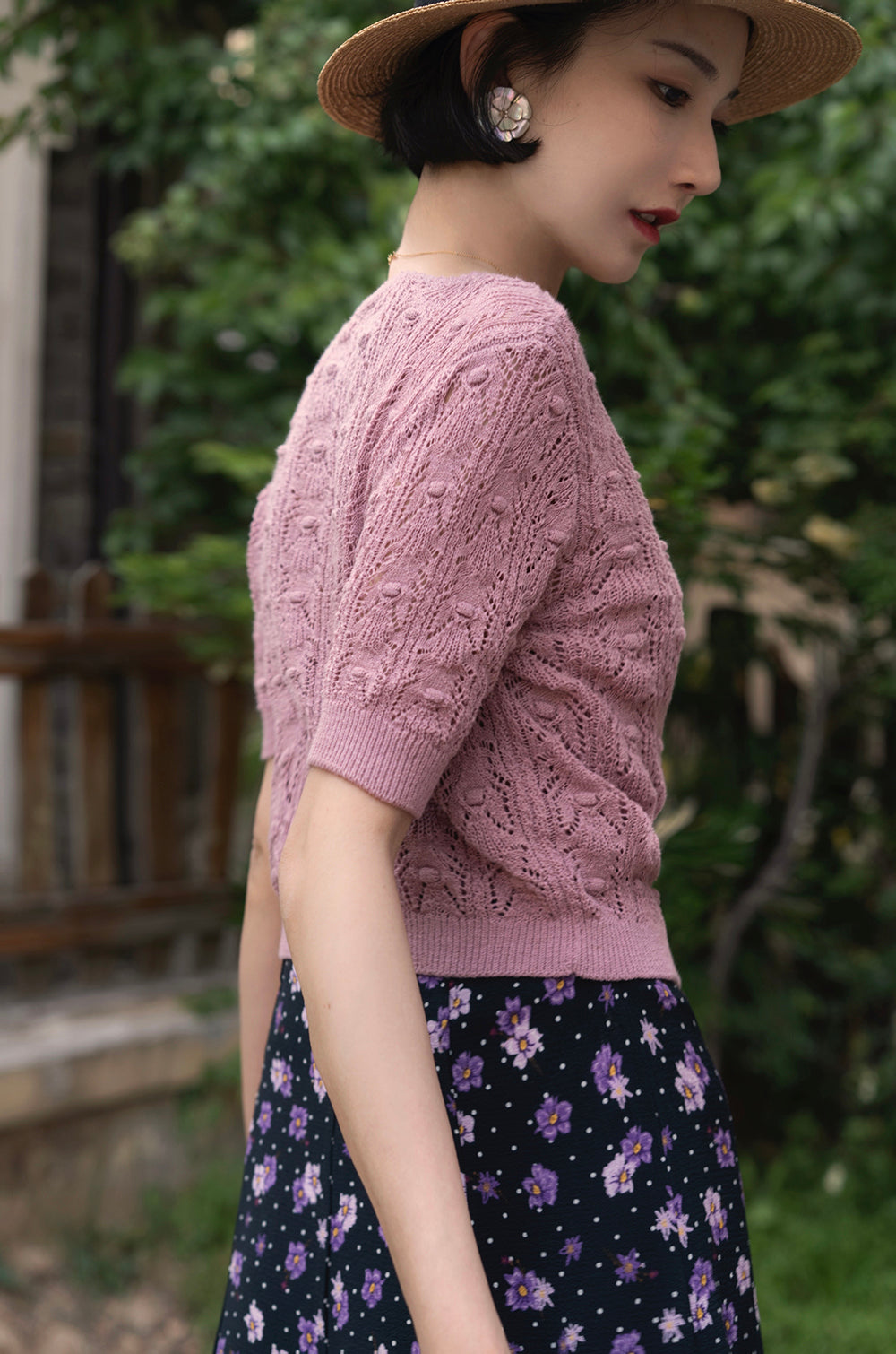 summer knit cardigan