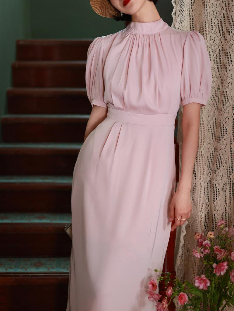 pink lady classical dress