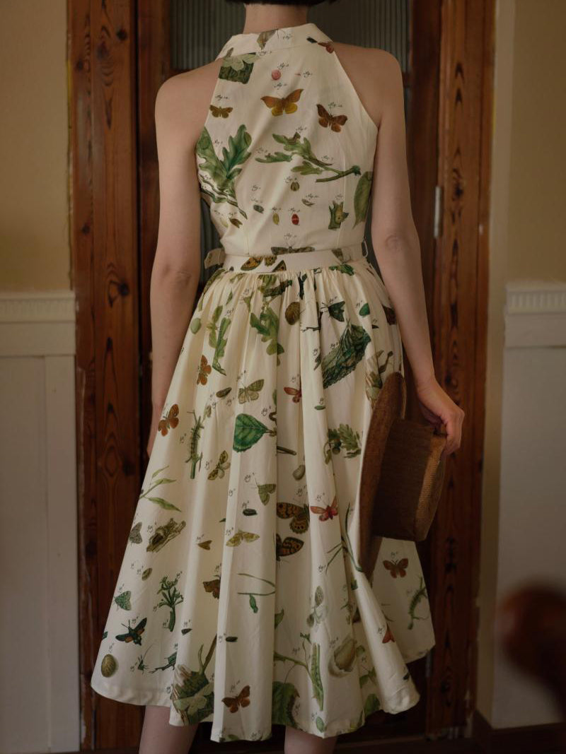 Insect encyclopedia retro dress