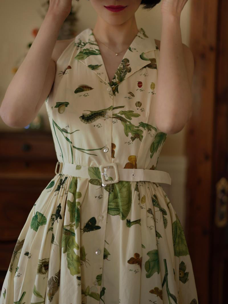 Insect encyclopedia retro dress